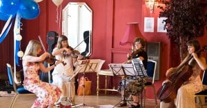string quartet for weddings in Cornwall and Devon