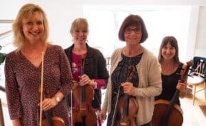 String Quartet Cornwall England 'La Vie En Rose' by Edith Piaf