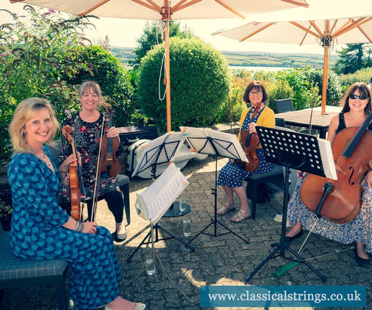 String Quartet Weddings Cornwall and Devon from Classical Strings