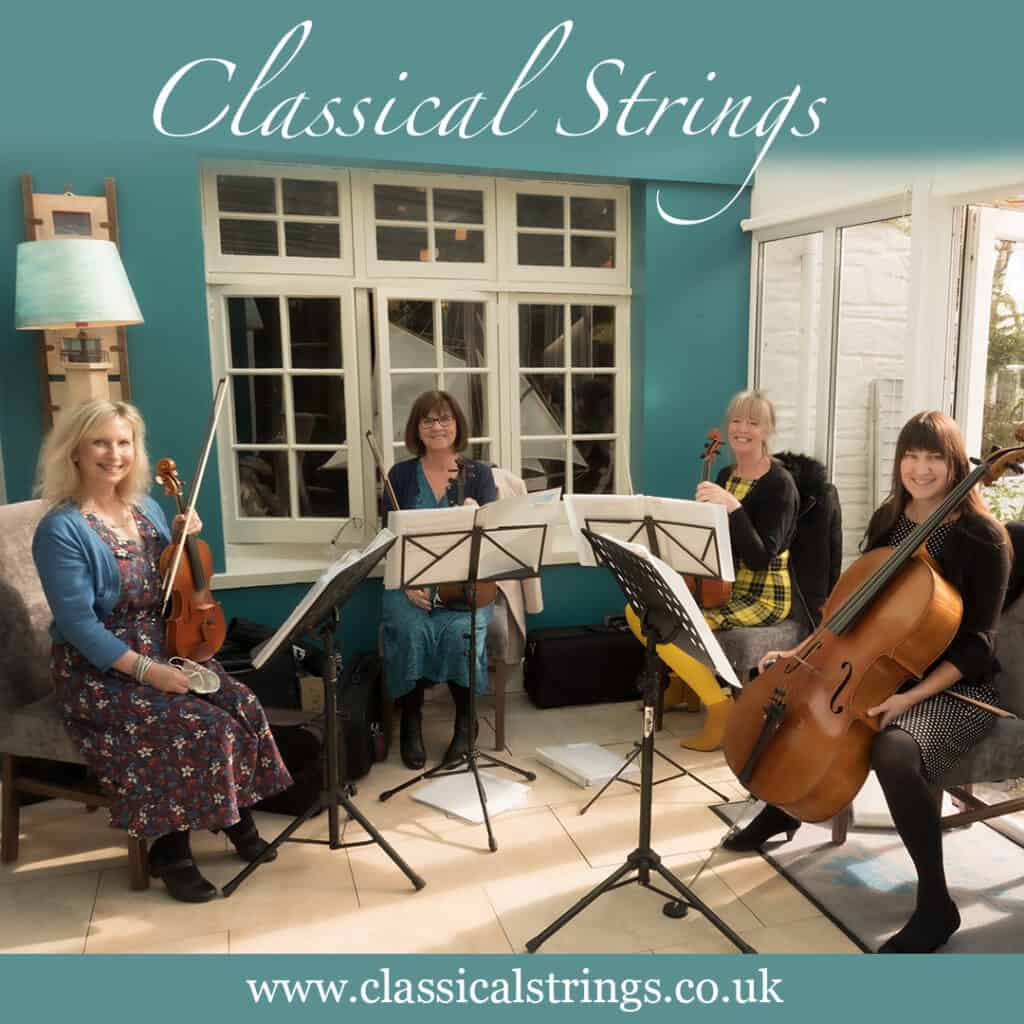 Wedding Quartet for Devon and Cornwall from Classical Strings