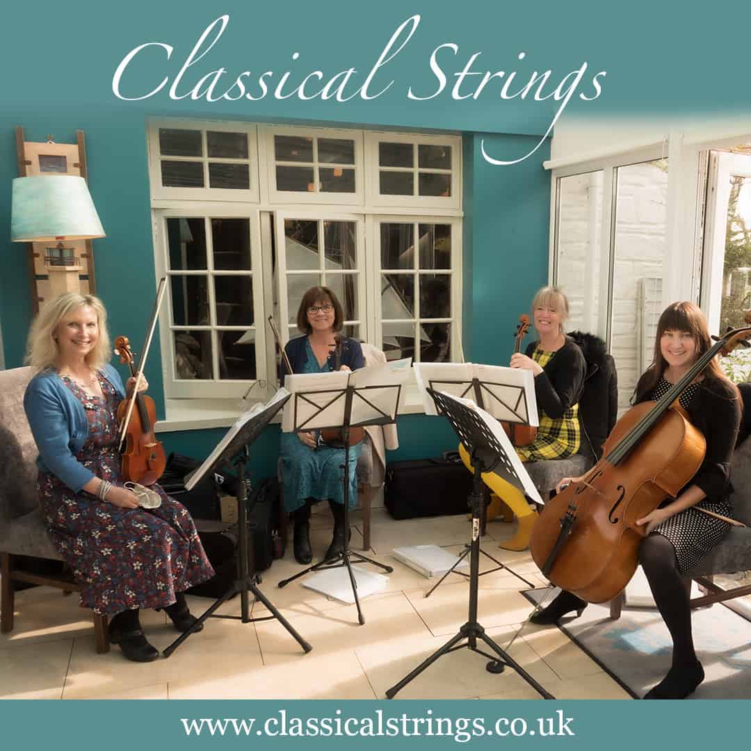 Classical Strings String Quartet Weddings in Cornwall & Devon