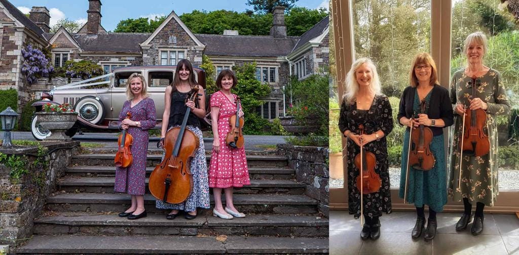 Cornwall weddings ideas - string trio